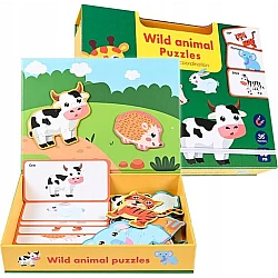 Магнітний пазл Тварини (53 елементи)