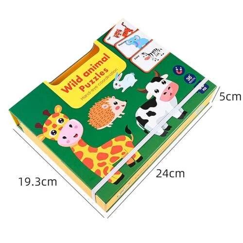 Магнітний пазл Тварини (53 елементи)