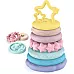 Сенсорная игрушка пирамидка Торт (7 элементов)