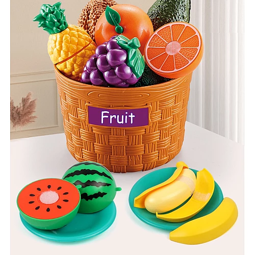 Розвиваючий набір для сортування Продукти в кошиках від Obetty