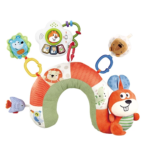 Развивающая подушка Белочка (звук / свет)