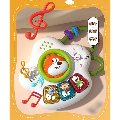 Развивающая подушка Белочка (звук / свет)