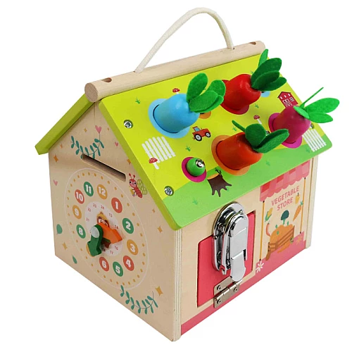 Розвиваюча іграшка сортер Будиночок