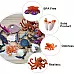 Развивающий набор фигурки Жизненный цикл морских животных (17 шт) от Toymany