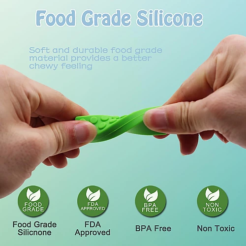 Жувальний сенсорний набір Лего (6 шт)