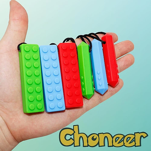 Жувальний сенсорний набір Лего (6 шт)