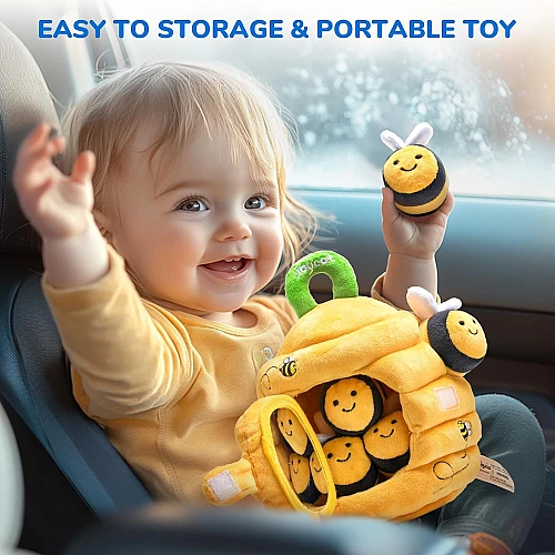 Розвиваюча іграшка сортер М'який вулик