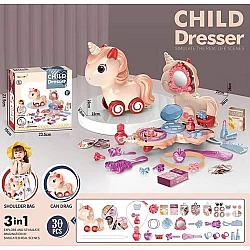 Ігровий набір 3 в 1 Студія макіяжу (30 предметів)