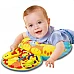 Развивающая детская подушка с погремушками
