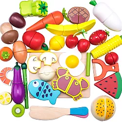 Развивающий магнитный набор Продукты для резки