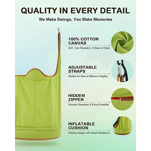 Сенсорна качеля гамак (вага до 80 кг) від CO-Z