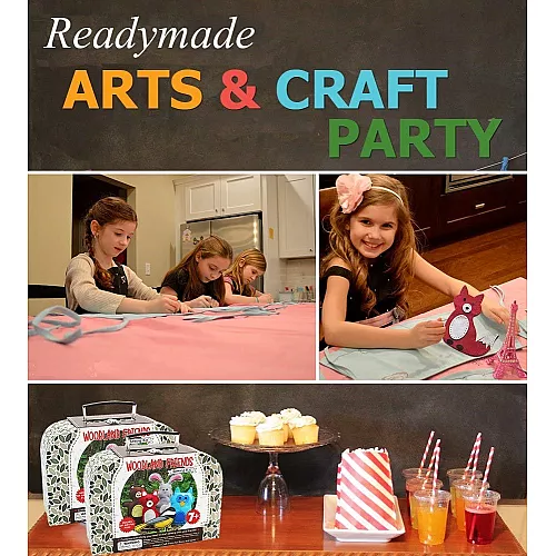 Набір для шиття Лісові тварини (5 шт) від Craftster's Sewing kits Набір для шиття Лісові тварини (5 шт) від Craftster's Sewing kits