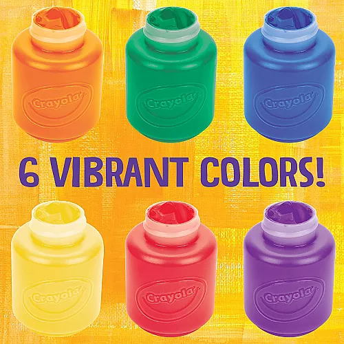Набор для творчества Моющиеся пальчиковые краски (6 шт) от Crayola Набор для творчества Моющиеся пальчиковые краски (6 шт) от Crayola