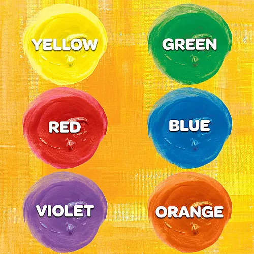 Набор для творчества Моющиеся пальчиковые краски (6 шт) от Crayola Набор для творчества Моющиеся пальчиковые краски (6 шт) от Crayola