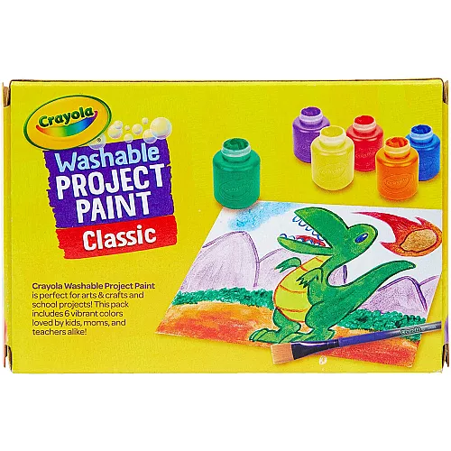 Набор для творчества Моющиеся пальчиковые краски (6 шт) от Crayola Набор для творчества Моющиеся пальчиковые краски (6 шт) от Crayola
