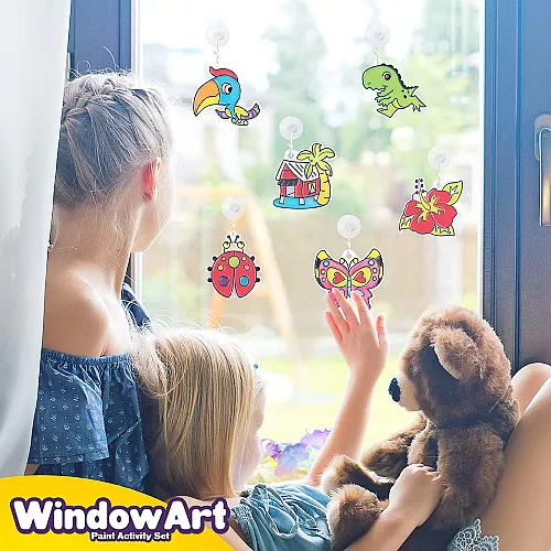 Набір для творчості Картинки на вікна від Creative Kids Набір для творчості Картинки на вікна від Creative Kids