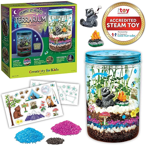 Научный STEM набор Светящийся террариум от Creativity For Kids