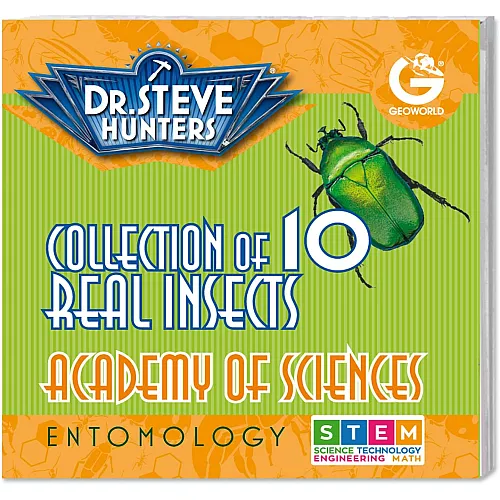 Научный набор Насекомые (10 шт) от Dr. Steve Hunters Научный набор Насекомые (10 шт) от Dr. Steve Hunters