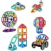 Строительный STEM набор Магнитные блоки (120 шт) от DreambuilderToy