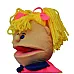 Логопедична лялька рукавичка Puppets Дівчинка в рожевому