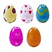 Набір Різнобарвні яйця з малюнком 6 см (10 шт) від Obetty