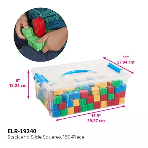 Сенсорный конструктор Кубики (160 шт) от ECR4Kids Сенсорный конструктор Кубики (160 шт) от ECR4Kids