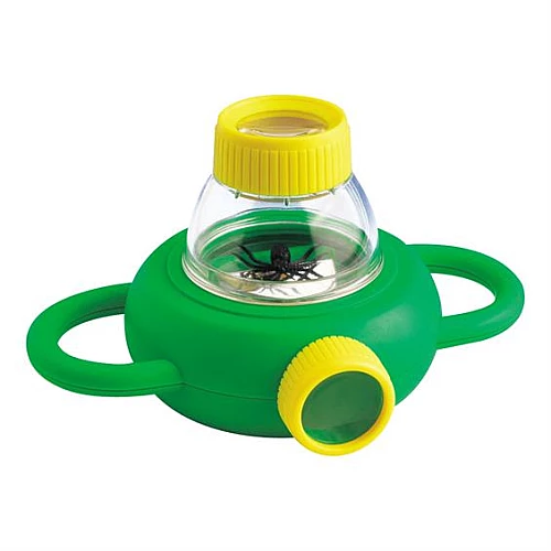 Науковий STEM контейнер з лупами 4x для вивчення комах від Edu-Toys Науковий STEM контейнер з лупами 4x для вивчення комах від Edu-Toys