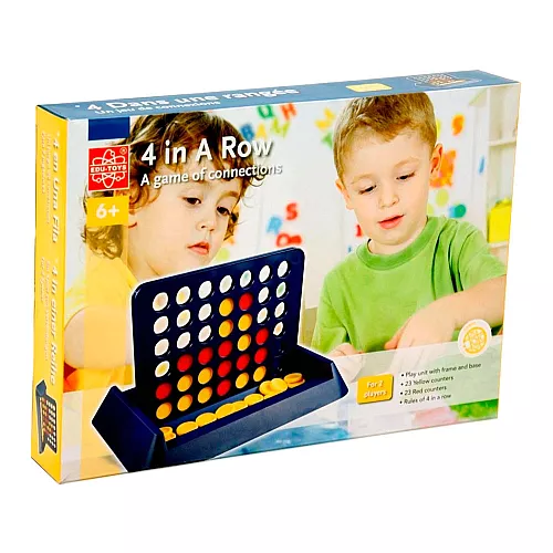 Развивающая настольная игра Четыре в ряд от Edu-Toys Развивающая настольная игра Четыре в ряд от Edu-Toys