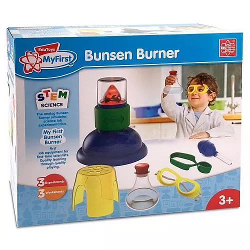 Науковий набір для досліджень Перша модель пальника від Edu-Toys Науковий набір для досліджень Перша модель пальника від Edu-Toys