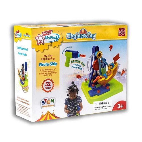 Збірна модель Піратський корабель (52 деталі) від Edu-Toys Збірна модель Піратський корабель (52 деталі) від Edu-Toys