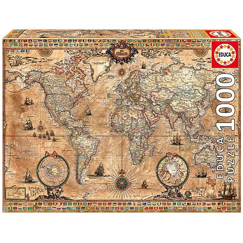 Настольная игра пазлы Карта античного мира (1000 элементов) от Educa Настольная игра пазлы Карта античного мира (1000 элементов) от Educa