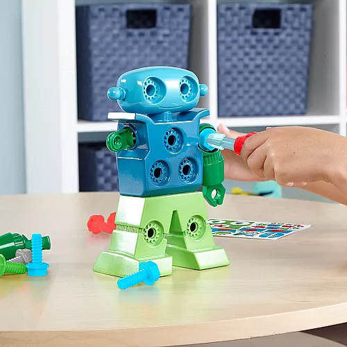 Развивающий STEM набор Робот зелено-голубой от Educational Insights Развивающий STEM набор Робот зелено-голубой от Educational Insights