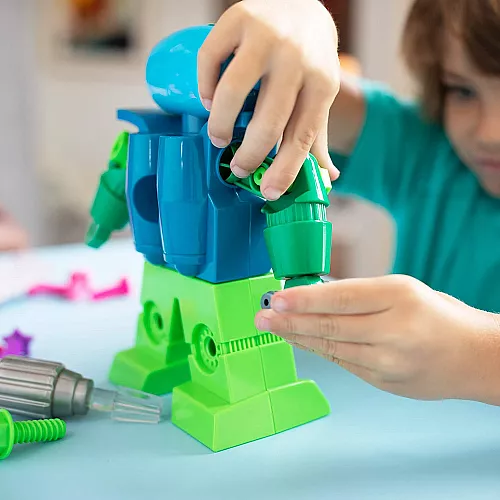 Развивающий STEM набор Робот зелено-голубой от Educational Insights Развивающий STEM набор Робот зелено-голубой от Educational Insights