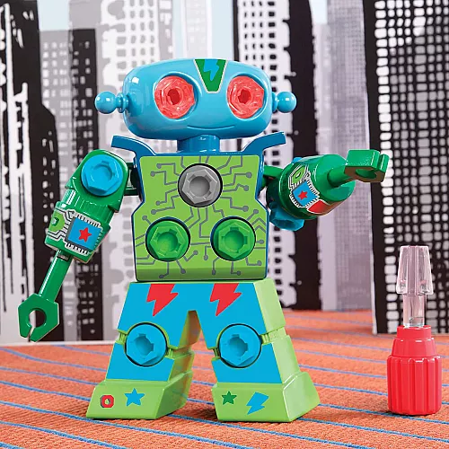 Развивающий STEM набор Робот зелено-голубой от Educational Insights Развивающий STEM набор Робот зелено-голубой от Educational Insights