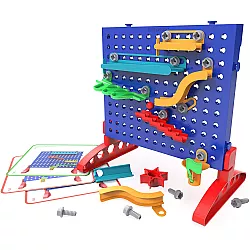 Развивающий конструктор STEM лабиринт с дрелью (более 50 деталей) от Educational Insights