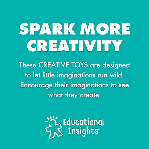 Пластилін на рослинній основі (4 кольори + 36 карток) від Educational Insights