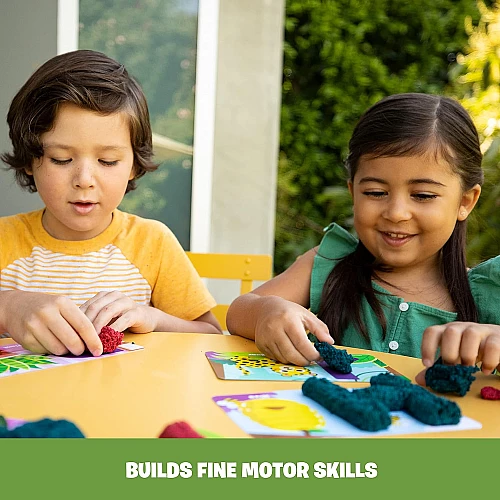 Пластилін на рослинній основі (4 кольори + 36 карток) від Educational Insights