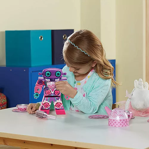 Розвиваючий STEM набір Робот фіолетово-рожевий від Educational Insights Розвиваючий STEM набір Робот фіолетово-рожевий від Educational Insights