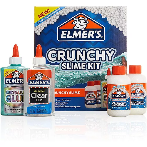 Научный набор Хрустящие Слаймы (2 вида) от Elmer’s Научный набор Хрустящие Слаймы (2 вида) от Elmer’s