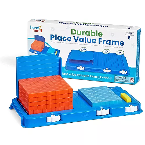 Математический набор Durable Place Value Frame от hand2mind Математический набор Durable Place Value Frame от hand2mind