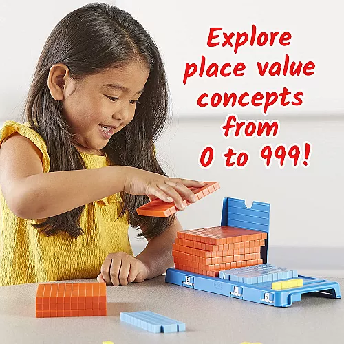 Математический набор Durable Place Value Frame от hand2mind Математический набор Durable Place Value Frame от hand2mind