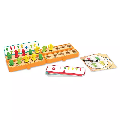 Навчальний набір для сортування та рахунку Кактуси (40 шт) від hand2mind