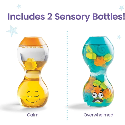 Сенсорні пляшечки Протилежні емоції (2 шт) від hand2mind