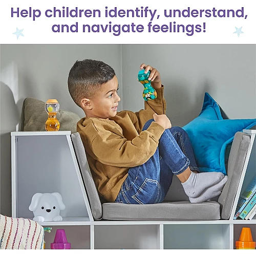 Сенсорні пляшечки Протилежні емоції (2 шт) від hand2mind