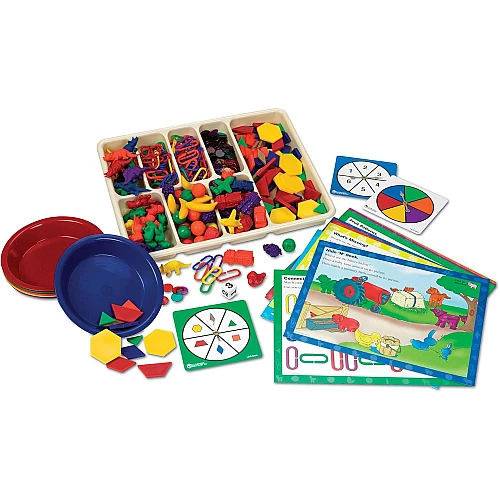 Набор для сортировки и счета Разноцветные фигурки (654 шт) от Learning Resources Набор для сортировки и счета Разноцветные фигурки (654 шт) от Learning Resources