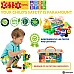 Розвиваючий STEM конструктор з шестернями (101 шт) від ETI Toys