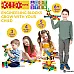 Розвиваючий STEM конструктор з шестернями (101 шт) від ETI Toys