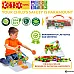 Розвиваючий STEM конструктор з шестернями (192 шт) від ETI Toys