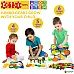 Розвиваючий STEM конструктор з шестернями (192 шт) від ETI Toys
