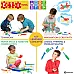 Развивающий STEM конструктор с шестеренками (92 шт) от ETI Toys